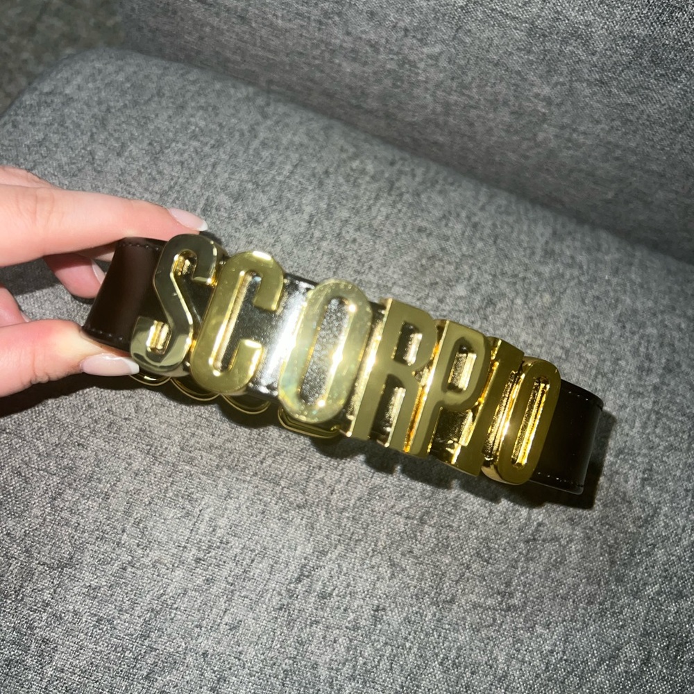 Scorpio collar necklace choker zodiac